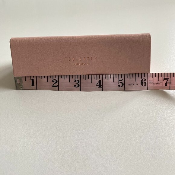 Ted Baker London Blush Pink Eye Glasses Case - Picture 9 of 12